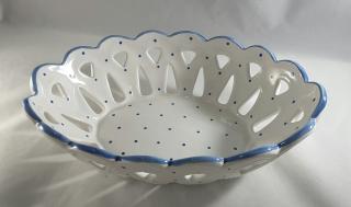 Gmundner Keramik-Korb oval 26